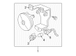 2003 GMC Yukon XL 1500 Fog Light Diagram - 16531085