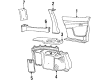 1996 Pontiac Trans Sport Door Armrest Diagram - 16657890