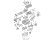 Chevy Lumina APV Oil Pressure Switch Diagram - 19244517