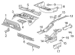 2023 Chevy Bolt EV Floor Pan Diagram - 42779251