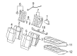 Chevy Cobalt Seat Cushion Pad Diagram - 22736543