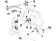 Oldsmobile Intrigue Door Handle Diagram - 10439376