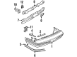 1998 Oldsmobile Regency Bumper Diagram - 25664980