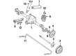 1992 Buick Roadmaster Brake Dust Shields Diagram - 18002392