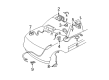 1998 GMC Savana 3500 Air Bag Sensor Diagram - 16203545