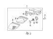 1995 Pontiac Sunfire Headlight Diagram - 16530151