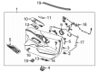 Chevy Corvette Window Regulator Diagram - 85524024