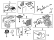 2018 Chevy Cruze Heater Core Diagram - 39092762