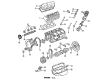 1991 Pontiac Trans Sport Timing Cover Diagram - 12521222