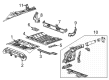 2023 Buick Encore GX Floor Pan Diagram - 60001088