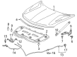 Chevy Traverse Lift Support Diagram - 85607987