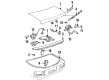 1998 Oldsmobile Regency Trunk Lock Cylinder Diagram - 12506774