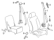 Chevy Silverado 1500 LD Seat Belt Diagram - 84599976