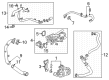 Buick Envision Cooling Hose Diagram - 55509227