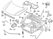 Buick Rendezvous Hood Cable Diagram - 15265993