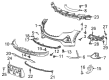 2021 Buick Encore GX Bumper Diagram - 42785834