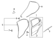 2009 Chevy Aveo5 Door Lock Actuator Diagram - 96801710