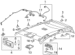 2013 Chevy Cruze Door Handle Diagram - 95228589