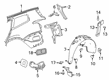 2023 Cadillac XT6 Fuel Filler Housing Diagram - 84781067