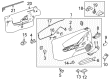 2015 Chevy Camaro Weather Strip Diagram - 92243319