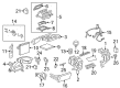 Chevy Captiva Sport Evaporator Diagram - 19257987