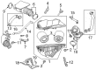 2024 Cadillac CT4 PCV Valve Hose Diagram - 12670013