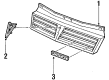 1990 Pontiac LeMans Emblem Diagram - 10041082