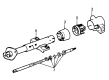 1994 Chevy Corvette Steering Column Cover Diagram - 26048745