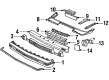 1990 Pontiac 6000 Bumper Diagram - 10130213