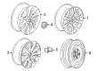 2016 Buick Envision Spare Wheel Diagram - 84051757