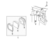 2016 GMC Savana 3500 Headlight Diagram - 85577295