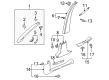 2005 Cadillac SRX Door Handle Diagram - 25770390