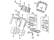 2007 Chevy Impala Seat Cushion Pad Diagram - 19123499