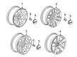 2016 GMC Sierra 1500 Spare Wheel Diagram - 22963360