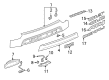 2021 Chevy Suburban Parking Assist Distance Sensor Diagram - 84761801