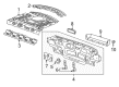 2016 Cadillac ELR Floor Pan Diagram - 23427436