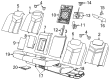 Chevy SS Seat Cushion Pad Diagram - 92277623