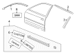 2004 Buick Regal Door Moldings Diagram - 10325226