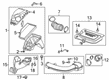 2022 Cadillac XT4 Air Hose Diagram - 84784734