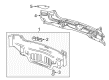 2021 Buick Enclave Floor Pan Diagram - 84619377