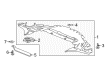 Chevy Equinox Underbody Splash Shield Diagram - 84591592