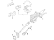 2013 Cadillac ATS Steering Column Cover Diagram - 23234863