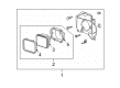 2006 GMC Canyon Headlight Diagram - 20766569