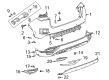 Buick Envision Bumper Diagram - 84900859