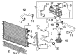 Cadillac Radiator Diagram - 22765637