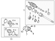 2009 Pontiac Vibe Wheel Bearing Diagram - 19205225