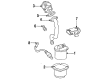 Chevy Corsica EGR Valve Diagram - 17112039