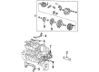 Buick Alternator Bracket Diagram - 24503633