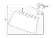 2009 Hummer H3T Side View Mirrors Diagram - 94725971