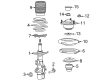 2020 Cadillac CT5 Shock Absorber Diagram - 84810467